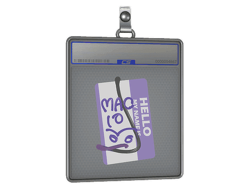 Hello MAC-10 CS2 Sticker