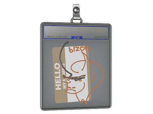 Hello PP-Bizon CS2 Sticker