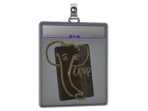 Hello UMP-45 (Gold) CS2 Sticker