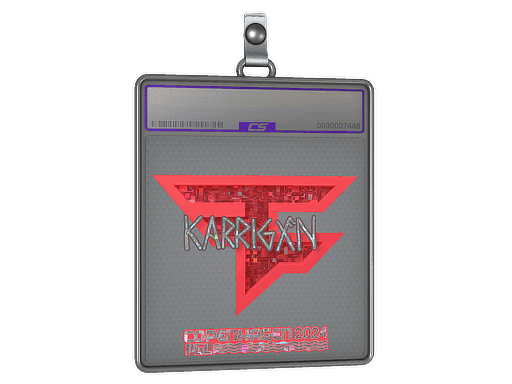 karrigan (Glitter) CS2 Sticker