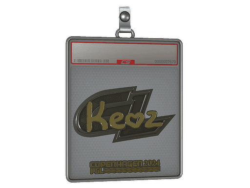 Keoz (Gold) CS2 Sticker