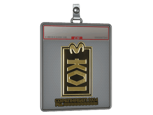 KOI (Gold) CS2 Sticker