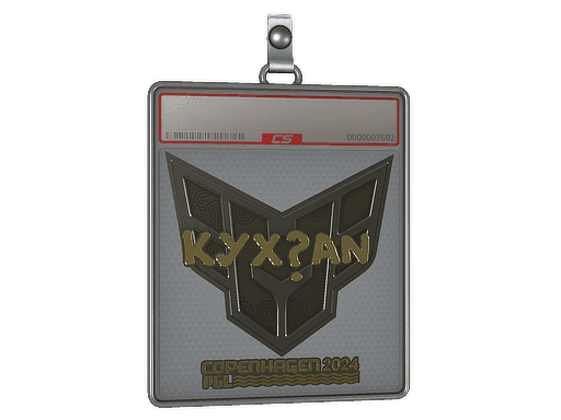 kyxsan (Gold) CS2 Sticker