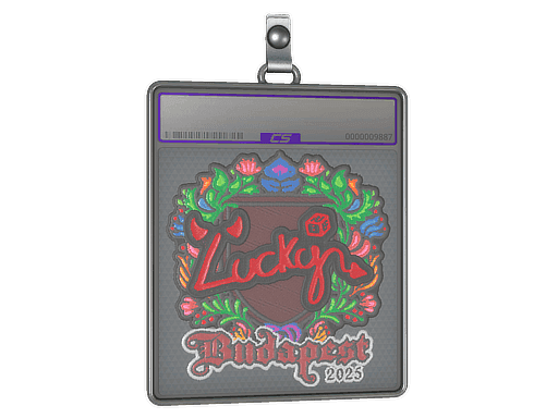 Lucky (Embroidered) CS2 Sticker