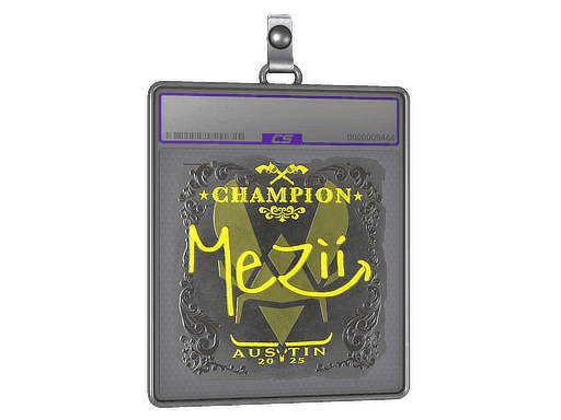 mezii (Foil, Champion) CS2 Sticker
