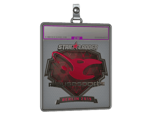 mousesports (Foil) CS2 Sticker