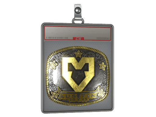 MOUZ (Gold) CS2 Sticker