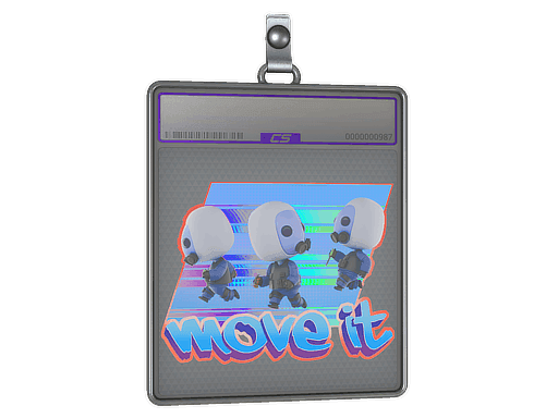 Move It (Holo) CS2 Sticker