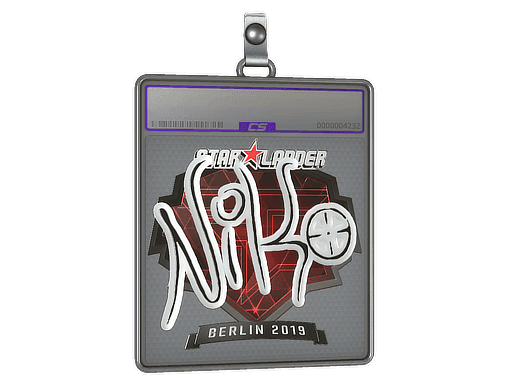 NiKo (Foil) CS2 Sticker