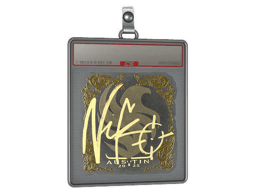 NiKo (Gold) CS2 Sticker