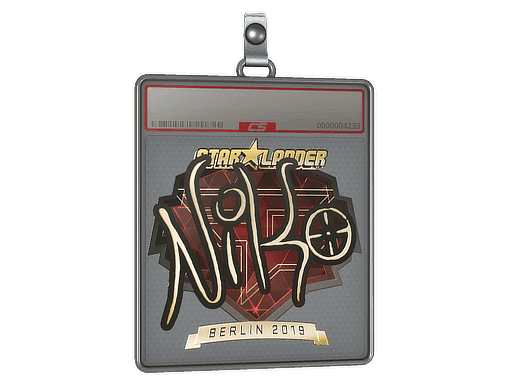 NiKo (Gold) CS2 Sticker