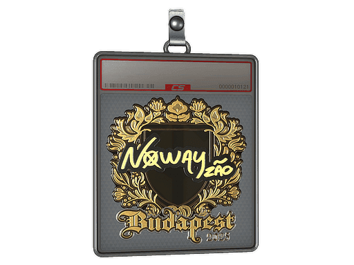 noway (Gold) CS2 Sticker