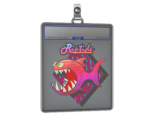 Pink Jaggyfish CS2 Sticker