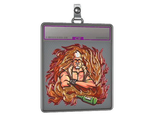 Romanov's Fire (Foil) CS2 Sticker