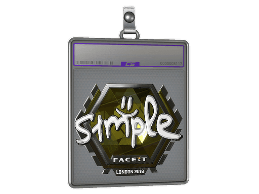 s1mple (Foil) CS2 Sticker