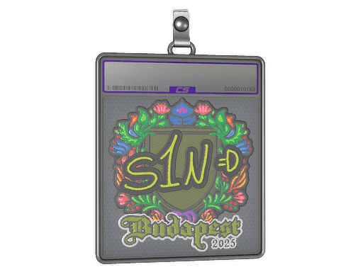 s1n (Embroidered) CS2 Sticker