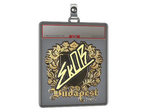 sk0R (Gold) CS2 Sticker