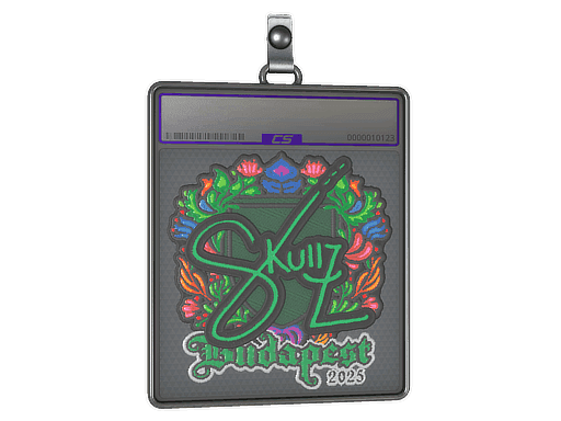 skullz (Embroidered) CS2 Sticker
