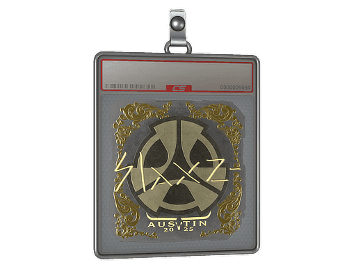 slaxz- (Gold) CS2 Sticker