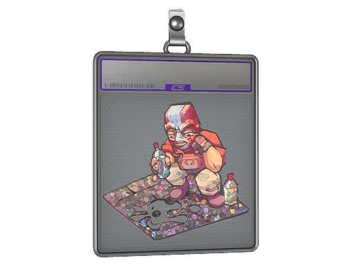 Street Artist (Glitter) CS2 Sticker