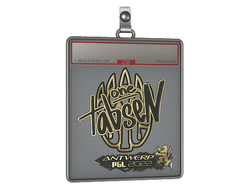 tabseN (Gold) CS2 Sticker