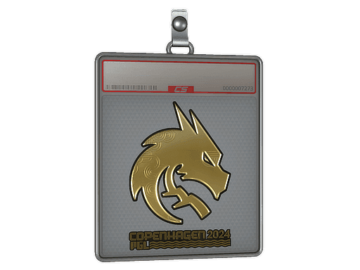 Team Spirit (Gold) CS2 Sticker