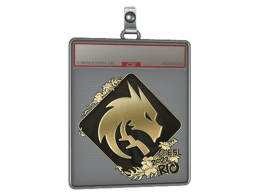 Team Spirit (Gold) CS2 Sticker