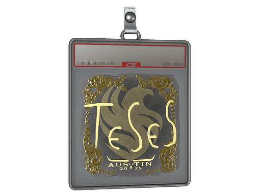 TeSeS (Gold) CS2 Sticker