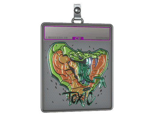 Toxic (Foil) CS2 Sticker