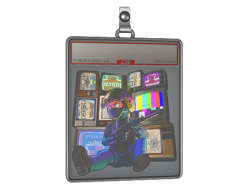 TV Installation (Lenticular) CS2 Sticker
