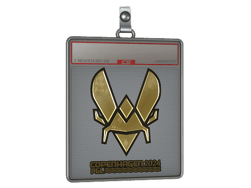 Vitality (Gold) CS2 Sticker