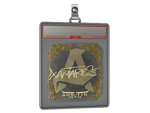 XANTARES (Gold) CS2 Sticker