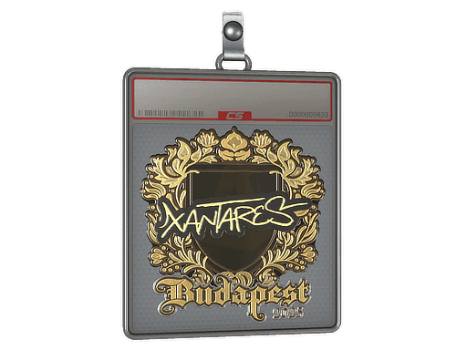 XANTARES (Gold) CS2 Sticker