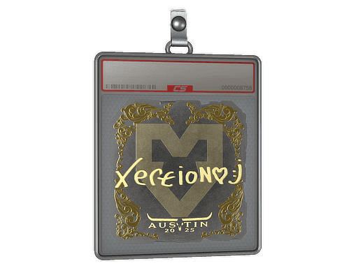 xertioN (Gold) CS2 Sticker