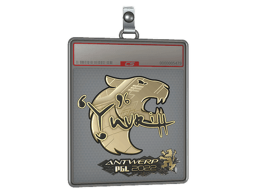 yuurih (Gold) CS2 Sticker