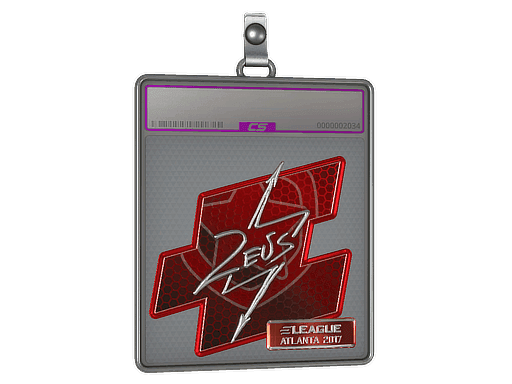 Zeus (Foil) CS2 Sticker