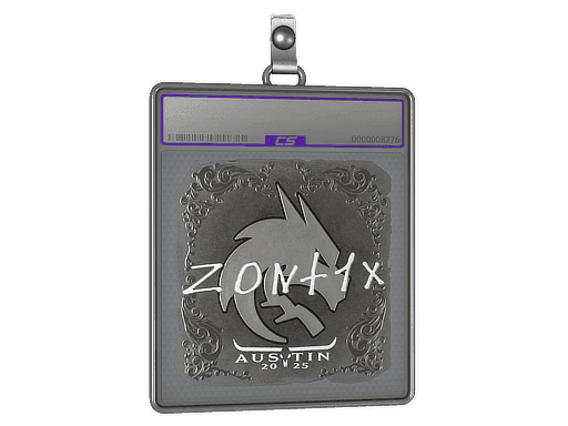 zont1x (Foil) CS2 Sticker