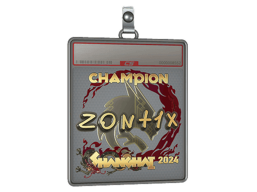 zont1x (Gold, Champion) CS2 Sticker