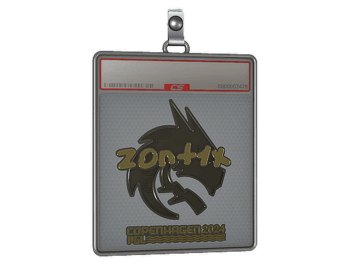 zont1x (Gold) CS2 Sticker