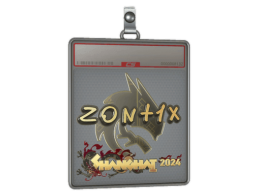 zont1x (Gold) CS2 Sticker