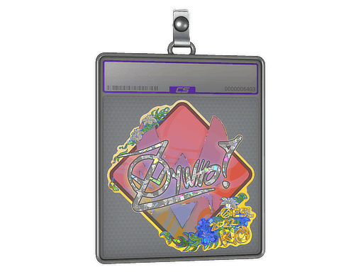ZywOo (Glitter) CS2 Sticker