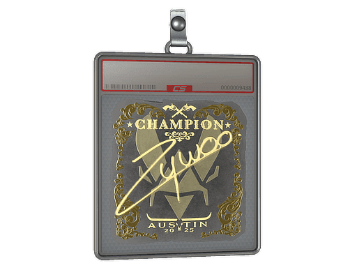 ZywOo (Gold, Champion) CS2 Sticker
