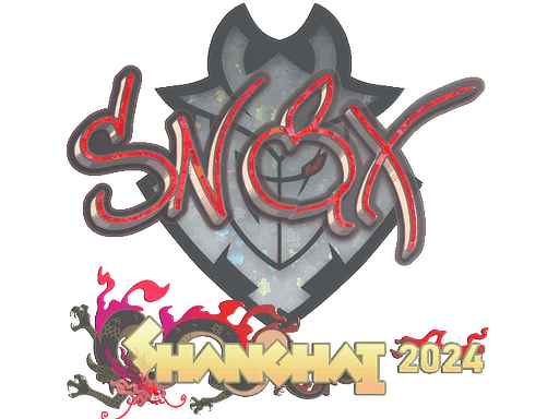 Snax (Glitter) CS2 Sticker