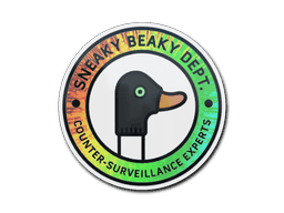 Sneaky Beaky Dept. (Holo) CS2 Sticker