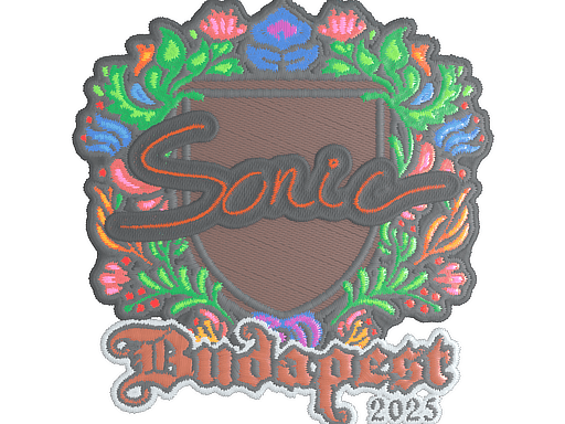 Sonic (Embroidered) CS2 Sticker