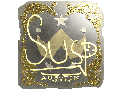 susp (Gold) CS2 Sticker