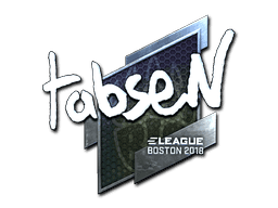 tabseN (Foil) CS2 Sticker