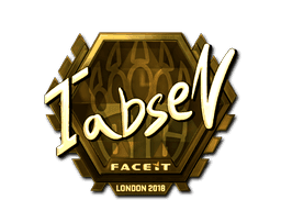 tabseN (Gold) CS2 Sticker