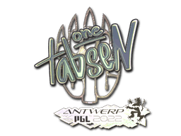 tabseN (Holo) CS2 Sticker