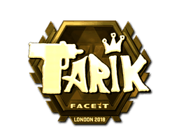 tarik (Gold) CS2 Sticker